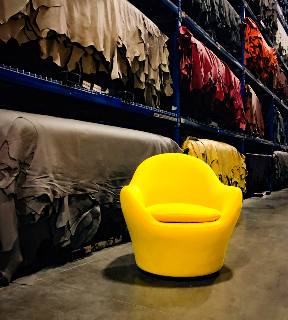 Feliz in Ultrasuede Sunshine