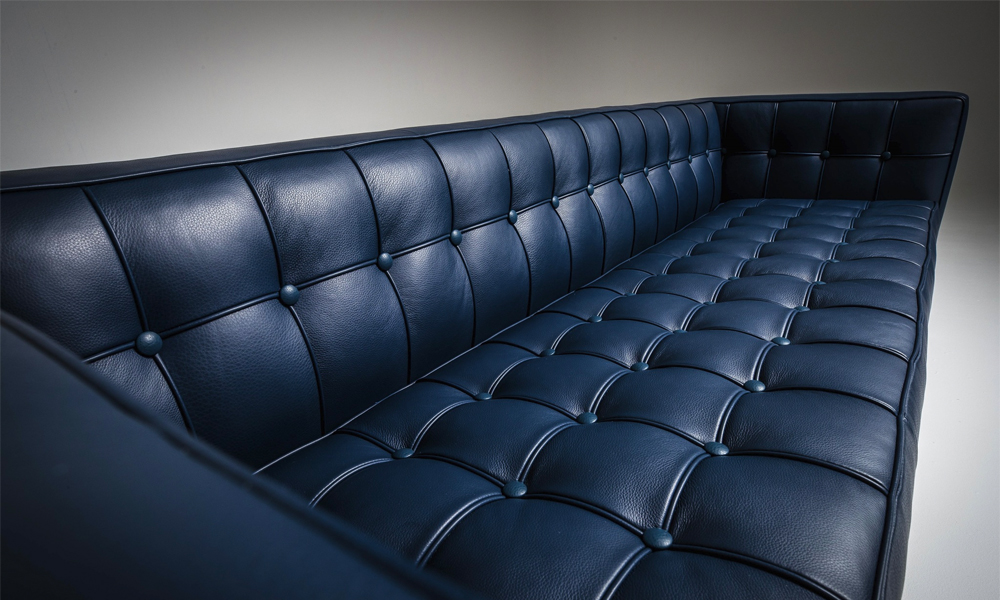 Trend Spotting We Ve Got The Blues, American Leather Luxe Sofa